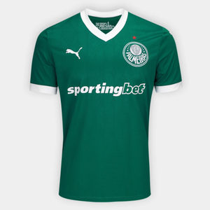 Camisa Palmeiras I 25/26 s/n Torcedor Puma Masculina - Verde