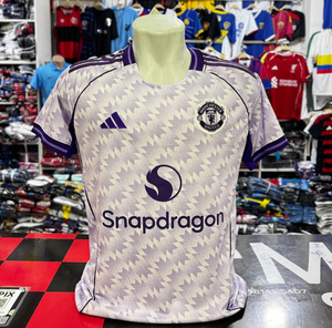 Camisa Manchester United 2025 - Torcedor Masculina Roxa